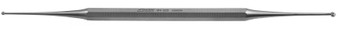199-320 - SONTEC EXCAVATOR CURETTE W/HOLE DOUBLE END 1.5mm/2mm 5 1/2"