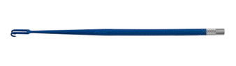 199-417 - JOSEPH HOOK ROUND HANDLE 2 SHARP PRG 2mm TIP BLUE ELECTRO CTD 6 1/4"