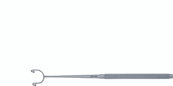 199-450 - JOSEPH HOOK ROUND HANDLE 2 BALL TIP PRONGS 16mm TIP 6 1/4"