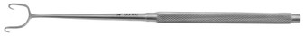 199-458 - JOSEPH HOOK ROUND HANDLE 2 SHARP PRONGS 18mm TIP 6 1/4"