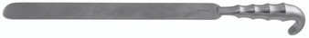 207-488 - RIBBON RETRACTOR HOLLOW GRIP HANDLE MALLEABLE WIDE 1 1/2" BLADE