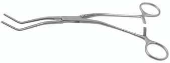 2100-258 - COOLEY RENAL ARTERY CLAMP ATRAUMATIC ANGLE JAW 9" FS