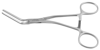 2100-682 - DEBAKEY VASCULAR CLAMP 60° ANGLE JAW/CURVED SHANK 6" FS