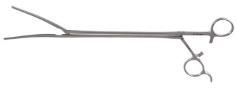2100-687 - VATS CLASSIC CLAMP CURVED W/RATCHET 80mm 1x2 DEBAKEY JAW 14" (36cm)FS