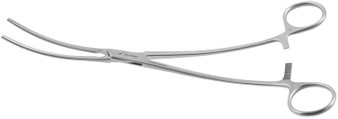 2100-690 - DEBAKEY AORTIC ANEURYSM CLAMP CURVED REVERSE CURVED SHANK 10" FS