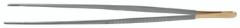 2200-0912 - DEBAKEY NEEDLE PULLING FORCEPS TC SERRATED 2.7mm 12"