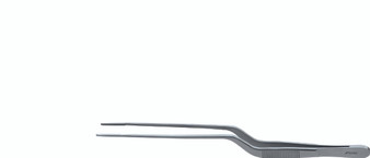 2200-118 - DEBAKEY BAYONET FORCEPS 3mm 7 3/4"