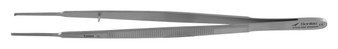 2200-129 - GERALD FORCEPS STRAIGHT 1mm 1X2 TEETH 7"