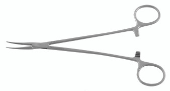 2200-461 - JACOBSON HEMOSTATIC FORCEPS CURVED DELICATE 7 1/2"