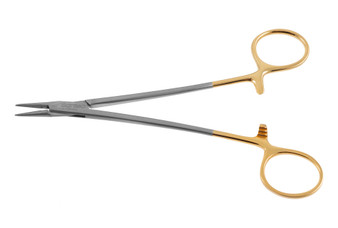 2300-341 - MICROVASCULAR NEEDLE HOLDER RING HANDLE TC SMOOTH 6"