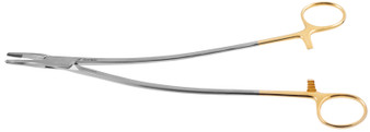 2300-488L - STRATTE NEEDLE HOLDER TC SERRATED REVERSE 10 1/2"