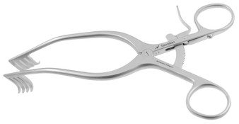 230-486 - ADSON CEREBELLAR RETRACTOR ANGLE SHARP 7 1/2"