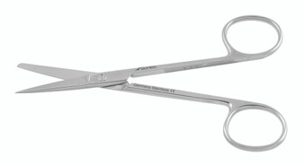 2400-043 - PLASTIC SURGERY SCISSORS STRAIGHT SHARP/BLUNT 4 3/4"