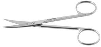 2400-047 - PLASTIC SURGERY SCISSORS CLASSIC CURVED SHARP/SHARP   4 3/4"