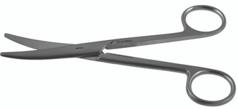 2400-194 - MAYO STILLE SCISSORS ROUND BLADES POWER-CUT-GOLD CURVED 6"