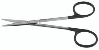 2400-443 - KILNER SCISSORS POWER-CUT-BLACK STRAIGHT 4 7/8"
