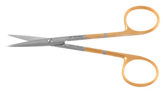 2400-445 - KILNER SCISSORS POWER CUT GOLD STRAIGHT 4 7/8"