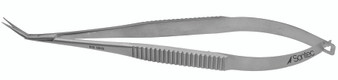 2400-6384 - JACOBSON MICRO SCISSORS FLAT HANDLE 60° ANGLE ON FLAT 6"