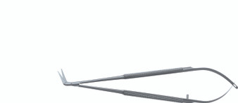 2400-683 - JACOBSON MICRO SCISSORS ROUND HANDLE 14mm BLADES 60° SHARP 7"