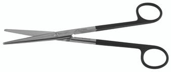 2400-703 - MAYO SCISSORS ROUND BLADES POWER-CUT-BLACK STRAIGHT 7 1/2" FS