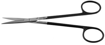 2400-728 - BLACK JOSEPH SCISSORS PC STRAIGHT 5 1/2"