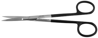 2400-733 - BLACK JOSEPH PECK SCISSORS PC STRAIGHT 6"