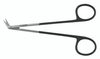 2400-7403 - DIETHRICH POTTS SCISSORS MICRO STANDARD BLADES POWER-CUT-BLACK 60° ANGLE 5"