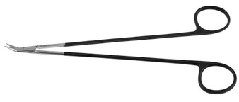 2400-741L - DIETHRICH SCISSORS MICRO FINE BLADES POWER-CUT-BLACK 25° ANGLE 7"