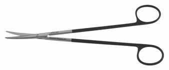 2400-817 - METZENBAUM SCISSORS POWER-CUT-BLACK CURVED DELICATE 7"