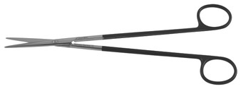 2400-820 - METZENBAUM SCISSORS POWER-CUT-BLACK STRAIGHT FINE 8"
