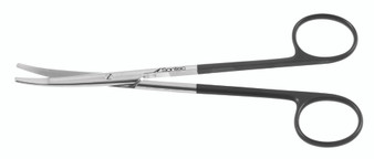 2400-877 - RAGNELL SCISSORS POWER-CUT-BLACK CURVED FLAT TIP 6"