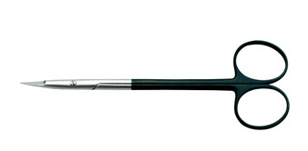 2400-888 - BLACK KILNER SCISSORS PC STRAIGHT SHARP/SHARP   6 1/4"