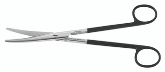 2400-918 - MAYO SCISSORS ROUND BLADES POWER-CUT-BLACK CURVED 8 1/4"