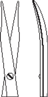 2405-326 - REYNOLDS TENOTOMY SCISSORS STRAIGHT 6 1/4"