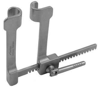 2500-072 - COOLEY-CLARK STERNAL RETRACTOR MEDIUM INFANT SIZE   FS