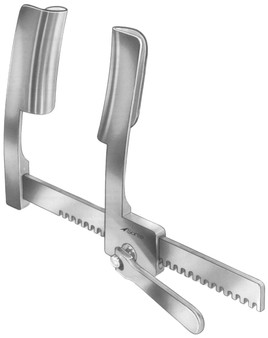 2500-083 - COOLEY RIB SPREADER ADULT 7 1/4" FS