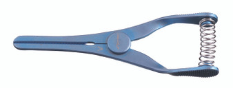 2600-0924 - TITANIUM WELDON BULLDOG VEIN CLAMP STRAIGHT 14mm JAW x 40mm LENGTH FS