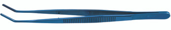 2600-376 - TITANIUM DEBAKEY TISSUE FORCEPS FLAT HANDLE ANGLE 2mm 7 1/4"