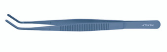 2600-377 - TITANIUM DEBAKEY TISSUE FORCEPS FLAT HANDLE ANGLE 2mm 7 3/4"