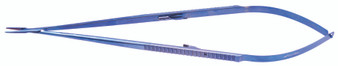 2600-6472 - TITANIUM JACOBSON NEEDLE HOLDER FLAT HANDLE TC DUST STRAIGHT W/LOCK STREAMLINED 12"