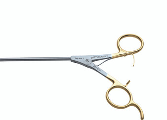 26918-01 - MICTEC NEEDLE HOLDER TOP DUR STRAIGHT Y-GRIP W/MATHIEU RATCHET Ø4.5mm 350mm WORKING LENGTH