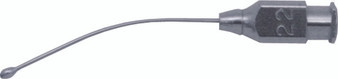2700-770 - OLIVE TIP CANNULA CURVED 2.4mm 22GA 1 1/2"
