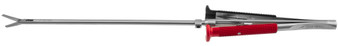 2800-230S - HEARTLINE COOLEY SCISSORS 5mm SHAFT 15° CURVED BLADES SQUEEZE HANDLE 19.0cm WORKING LENGTH