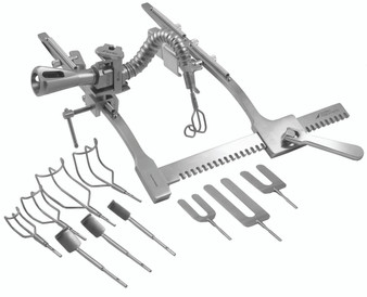 2800-840 - DELUXE HEARTLINE RETRACTOR SET