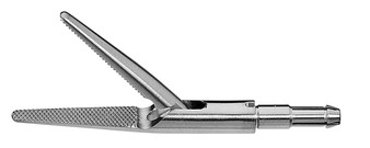 2901-229 - GRASPING FORCEPS SHARP CROSSWISE TEETH SINGLE ACTION JAWS Ø5mm TUBE SHAFT 18mm JAW LENGTH 360mm 2901-229 - GRASPING FORCEPS SHARP CROSSWISE TEETH SINGLE ACTION JAWS Ø5mm TUBE SHAFT 18mm JAW LENGTH 360mm