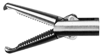 2901-235 - GRASPING FORCEPS W/MOUSE TEETH DOUBLE ACTION JAWS Ø5mm TUBE SHAFT 13.5mm JAW LENGTH 360mm 2901-235 - GRASPING FORCEPS W/MOUSE TEETH DOUBLE ACTION JAWS Ø5mm TUBE SHAFT 13.5mm JAW LENGTH 360mm