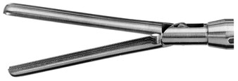 2901-273S - DEBAKEY CLAMP DOUBLE TEETH DOUBLE ACTION JAWS Ø10mm TUBE SHAFT 40mm JAW LENGTH 330mm