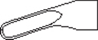 315-576 - CUSHING RONGEUR CURVED 6mm x 14mm 8"