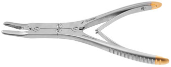 315-588Q - RUSKIN RONGEUR DOUBLE ACTION SLIGHT CURVED 3mm 6" QUANTUM