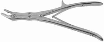 315-659 - ECHLIN DUCKBILL RONGEUR DOUBLE ACTION CURVED TO SIDE 3mm x 12mm 9"